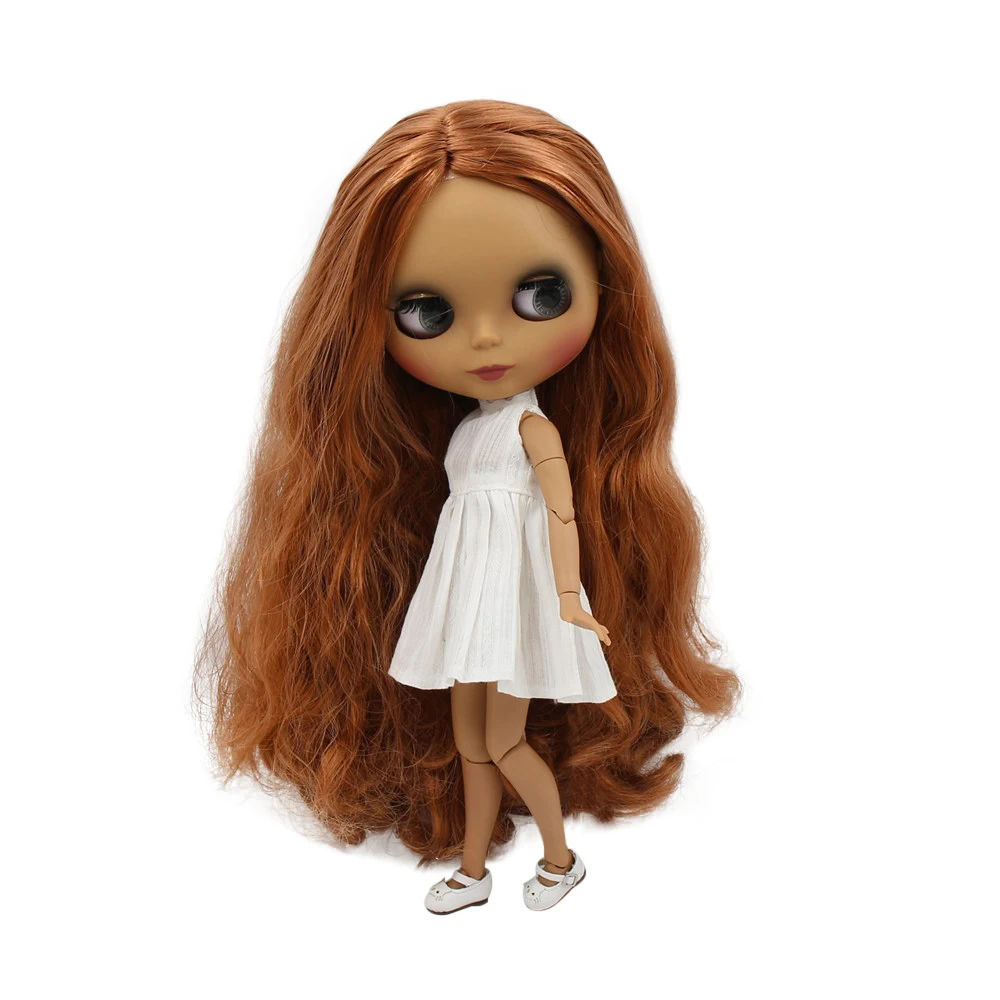 Ледяной DBS bjd куклы телесного цвета 1/6 No.BL0356 кукла с черной кожей шарнирное тело | Куклы -32994879685
