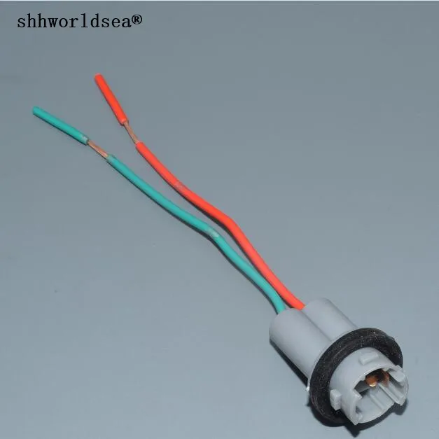 Shhworldsea автомобильная светодиодная лампа T10 разъем W5W 168 194 трос T15 адаптер для