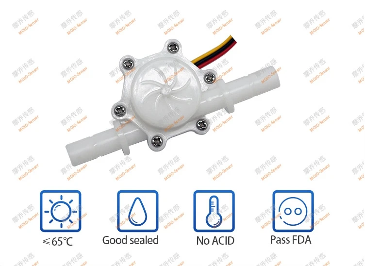 MJ-HZ83K(FDA) Датчик потока Холла 3/8 трубка Высокоточный диспенсер для воды кофемашина