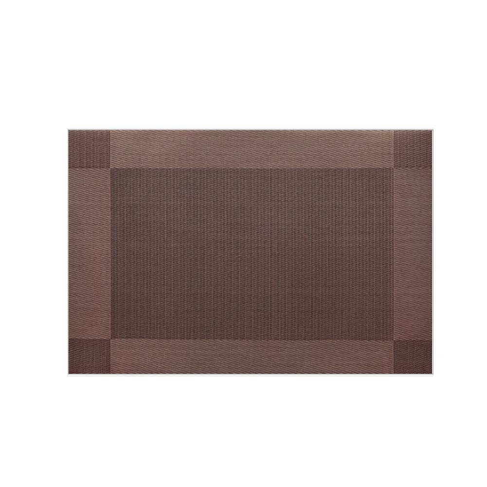

Table Mat Linen Pvc Waterproof Insulation Mat For Dining Heat-Resistant Placemats Kitchen Tool
