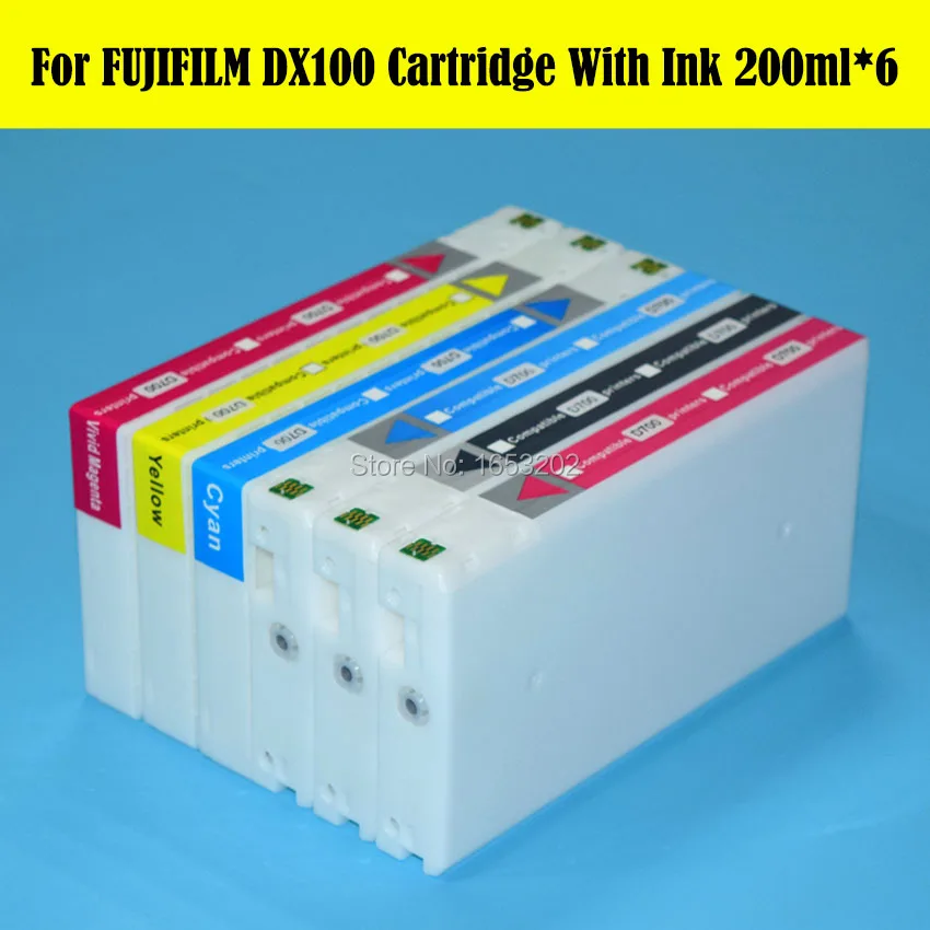 Fujifilm DX100 ink Cartridge 200ML 5
