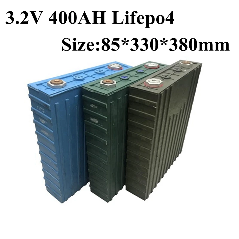 4 шт. Новый литиевый аккумулятор 3 2 В Ач Lifepo4 с реальной емкостью для 12 в 24 48