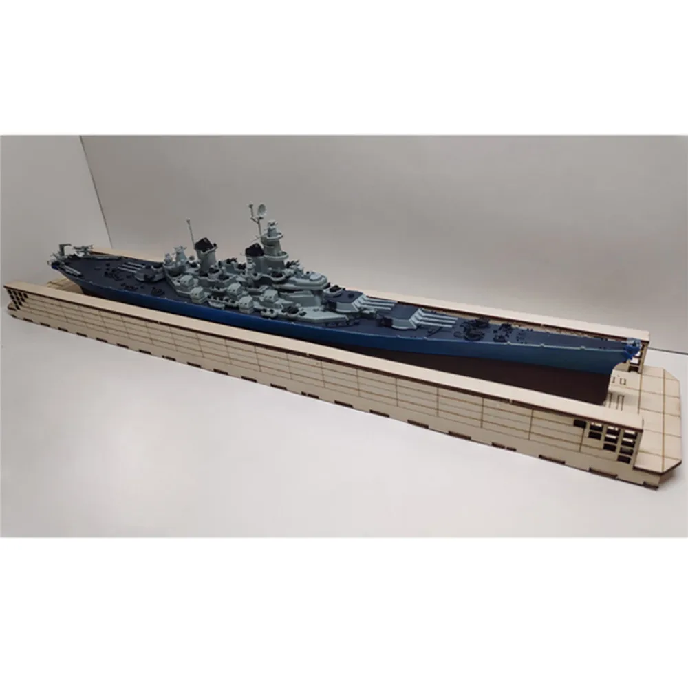 1/700 масштаб DIY большой современный плавучий док-станция модель верфи аксессуары CY717 деревянные модели корабля наборы