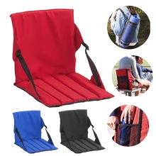 Складная уличная подушка стул со спинкой портативный высокое качество ткань Оксфорд регулируемое Складное Сиденье