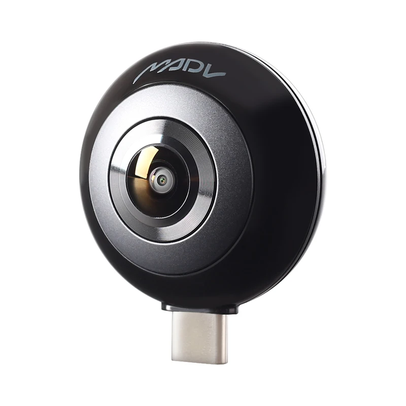  Xiaomi MADV Mini 360 Degree Panorama VR Camera 13MP CMOS Sensor 5.5K HD Video Live Stream Enabled A