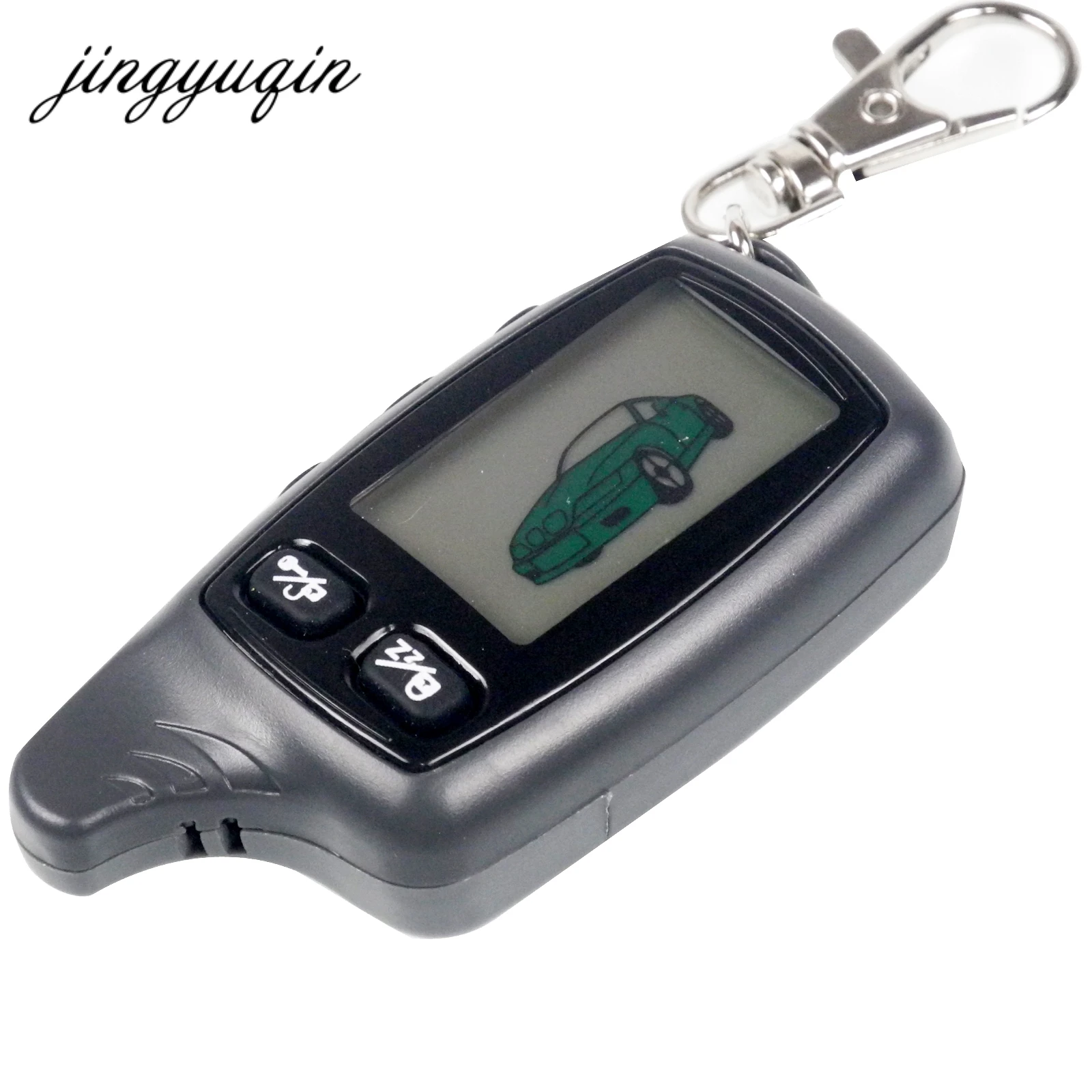 baratas Jingyuqin 10 pcs fot TW9030 Tomahawk TW 9030 Controle Remoto LCD para Tomahawk Sistema de Alarme de Carro