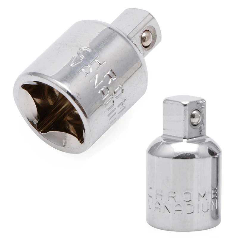 3/8" Convert To 1/4" Ball Lock Ratchet Socket Adapter Reducer Converter
