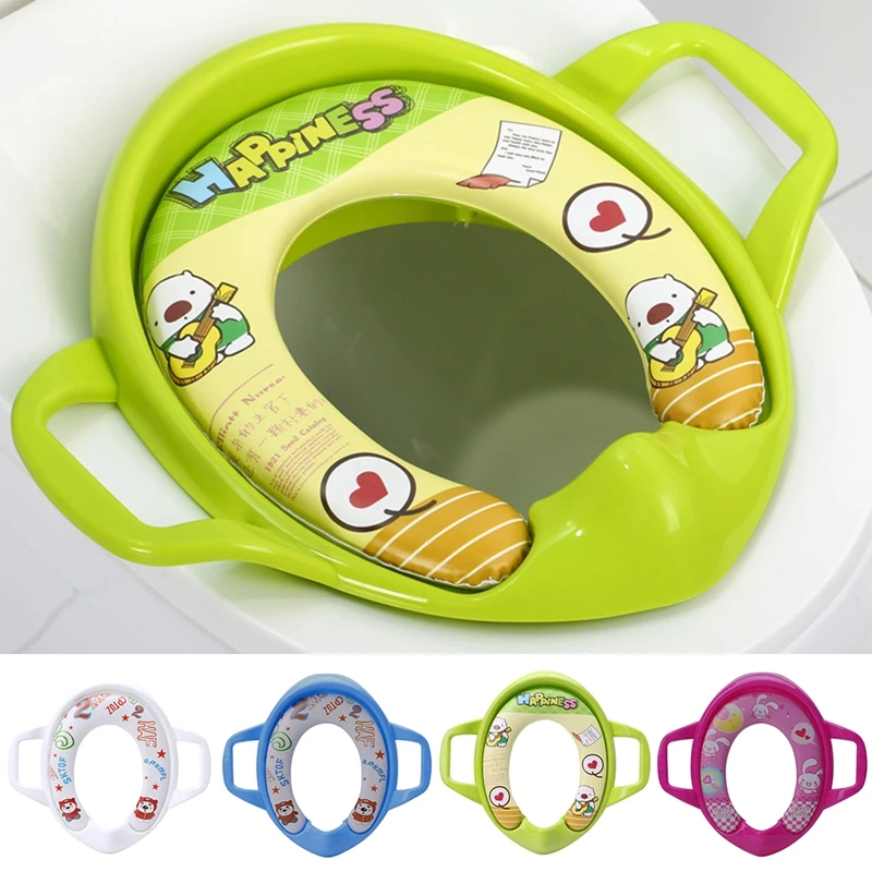 o Bebê Caçoa a Criança Potty Crianças Treinamento Higiênico Pedestal Assento Almofada Anel 4 O bebê Caçoa a Criança Potty Crianças