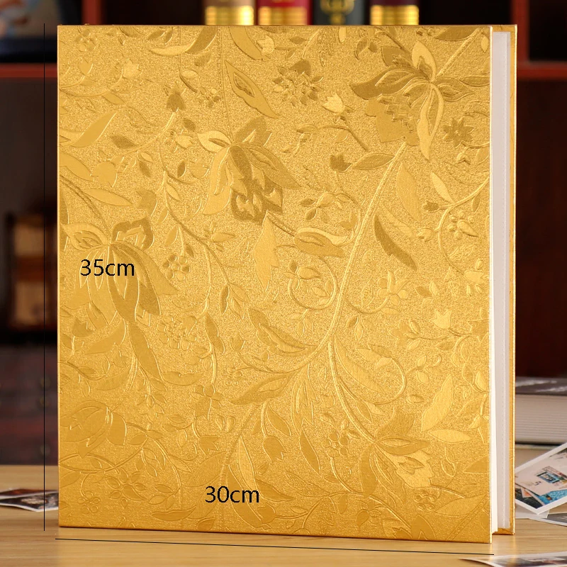 

New Durable Leather Photo Album 6 Inch Optional Large Capacity Photo Album Insert Type Plastic Handmade Photo Albums