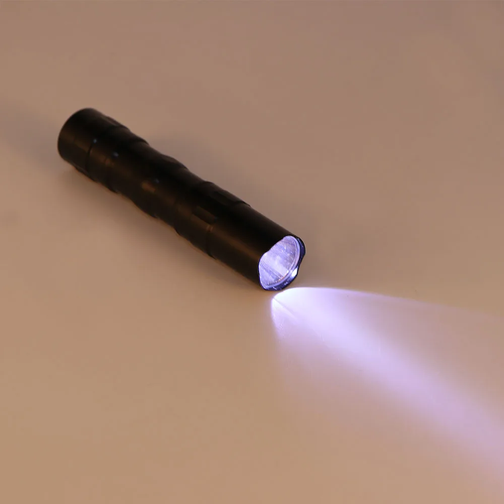 Mini Police Flashlight Pocket LED Penlight Handy Lantern LED Waterproof
