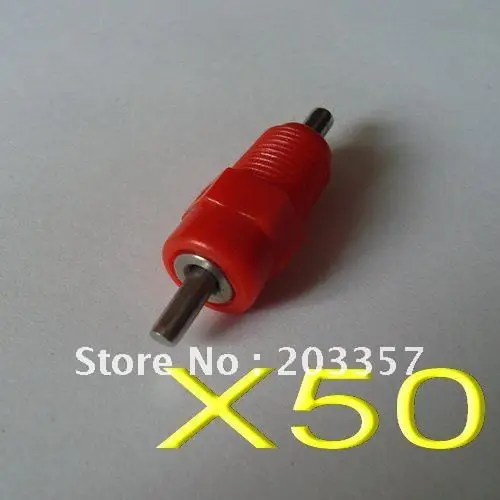 

X50 screw red poultry chicken bird quial nipple drinker waterer ball seal