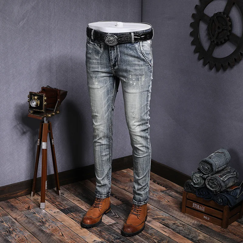 mens jeans with front zipper pockets