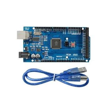 

10 pcs MEGA 2560 R3 ATmega2560 R3 AVR USB board + Free USB Cable for arduino 2560 MEGA2560 R3