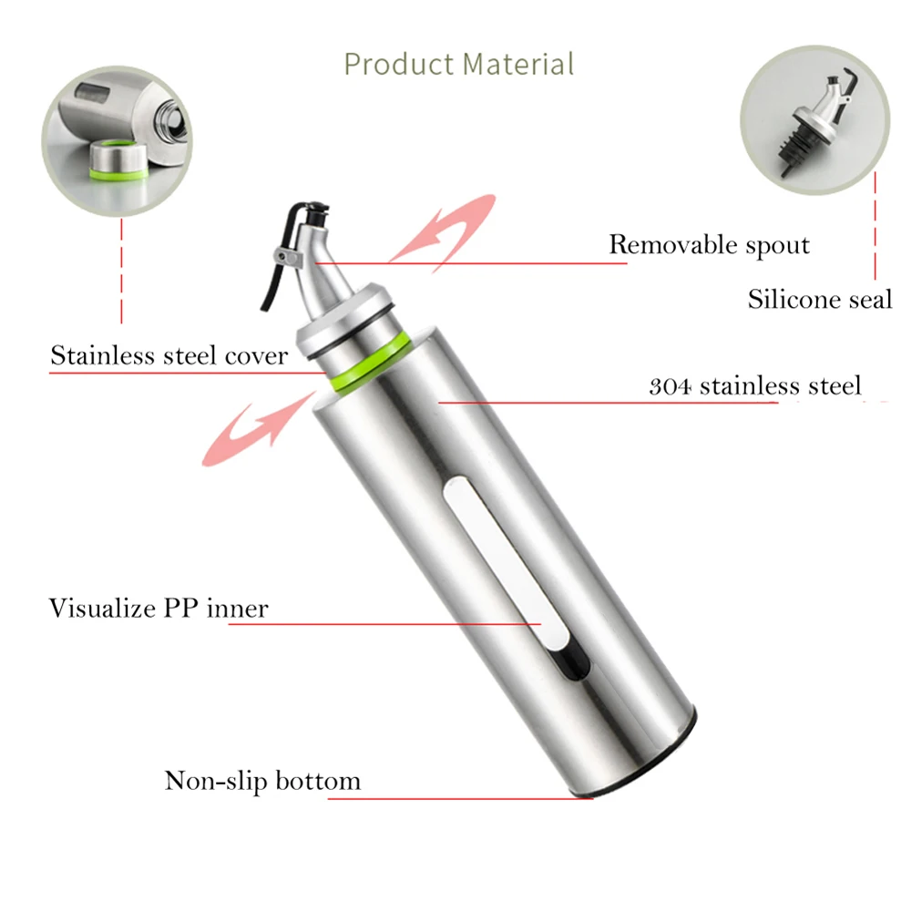 Домашний кухонный герметичный масляный соус контейнер для хранения уксуса диспенсер бутылки насос Соусники гриль опрыскиватель для барбекю Кухонные инструменты