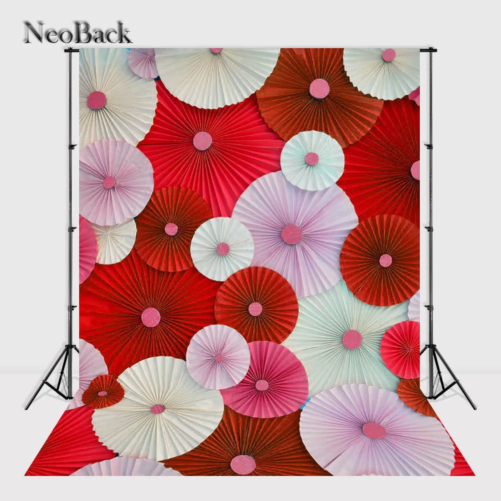 

NeoBack Vinyl Cloth New Born Baby Photography Backdrop Children Paper Birthday Backdrops Printed Studio Photo backgrounds P2441