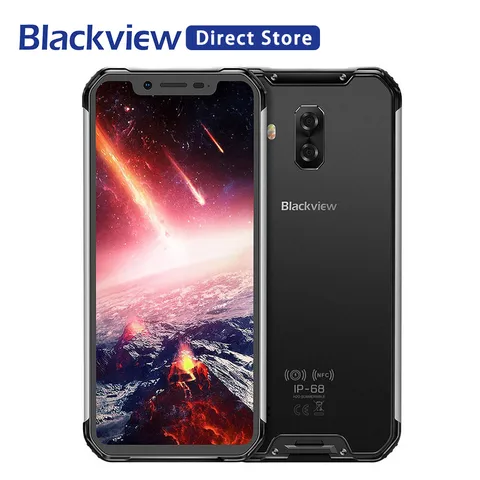 Blackview BV9600 Pro IP68 Waterproof Mobile Phone Helio P60 6GB 128GB 6 21  19 9 FHD AMOLED 5580mAh Android 8 1 Smartphone NFC