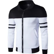 ZOGAA Men Jacket Coat Slim Fit Casual Outwear Spring Male Fashion Color Block Men Clothinng 2018 Brand New Streetwear