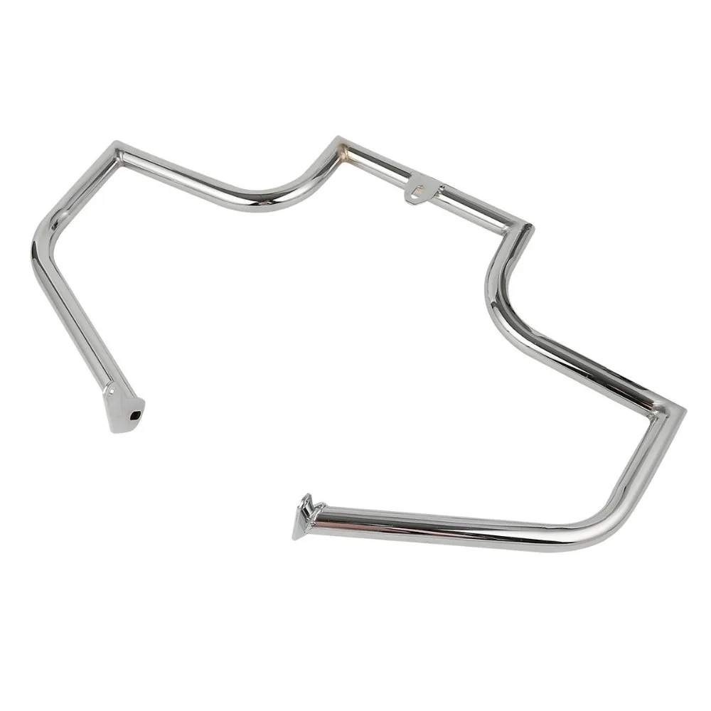 Хромовая защита двигателя автомобильная шина для Harley FLSTN Softail Classic Deluxe FLSTF Heritage FLSTC