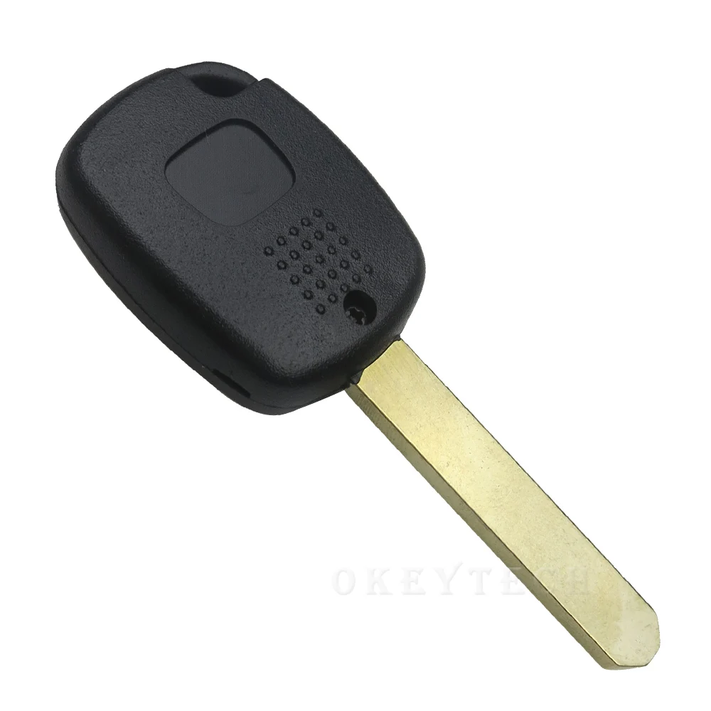 Чехол OkeyTech для дистанционного ключа автомобиля для Honda CR-V Odyssey Fit City Civic Aaccord сменный транспондер с резиновой накладкой