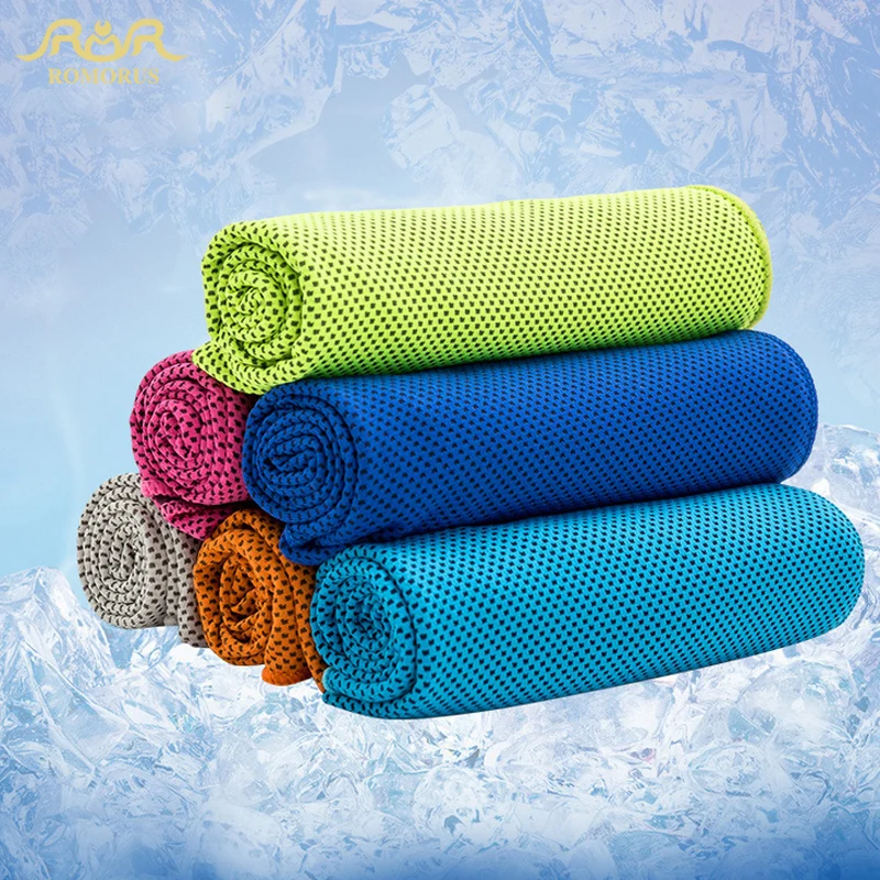 New 3PCS/Lot Creative Summer Ice Cooling Towel Cool Gym Sports Towels