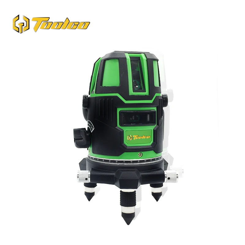 

Toolgo 5 Lines 3D Green Niveau Laser Level Detector Nivel 2/3line Lasers 360 Autonivelante Instrument Lazer Meter