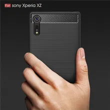 SuliCase Quality Carbon Fiber Soft TPU Cases for Sony Xperia XZ Cover Silicone Case for Sony XZ F8331 Dual Sim F8332 Back Cover цена SuliCase Quality Carbon Fiber Soft TPU Cases for Sony Xperia XZ Cover Silicone Case for Sony XZ F8331 Dual Sim F8332 Back Cover цены онлайн