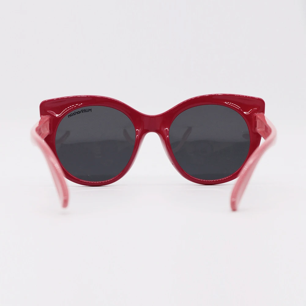 49 мм стиль классические детские кошачьи глаза солнцезащитные очки с защитной коробкой, УФ-защита