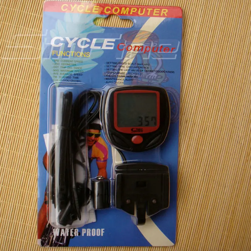 

Bicycle Computer Sunding Bicycle Speedometer Wired Stopwatch Black Velocimetry Bike Cadence Cyclocomputer Accessories