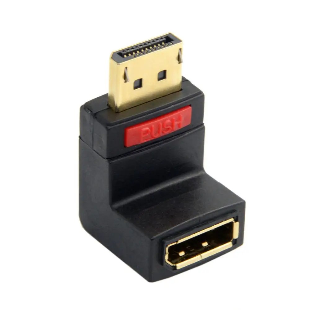 Cablecc вверх/вниз угловой 90 градусный DP DisplayPort штекер гнездо удлинитель|dp