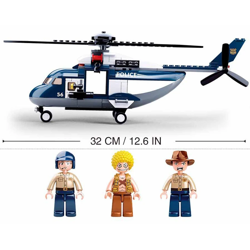 285 шт. детские строительные блоки игрушка Совместимость с legoingly город полицейская
