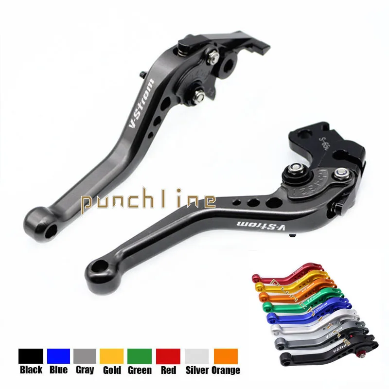 Логотип V-STROM для SUZUKI DL 1000 DL1000 2002-2017 аксессуары мотоциклов алюминиевые короткие