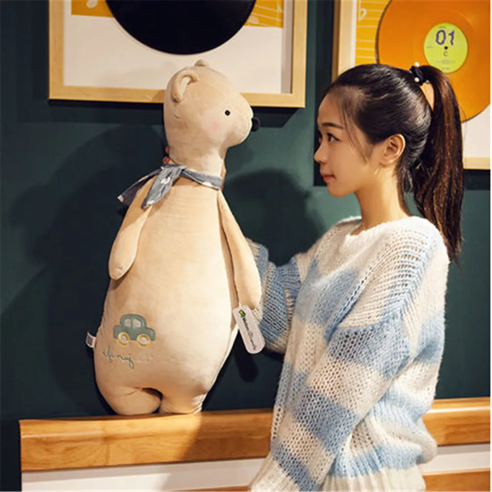 Fancytrader Soft Dog Animals Plush Pillow Doll Lovely Stuffed Big Pop Anime Dogs Toys for Kids Adults Gifts 2