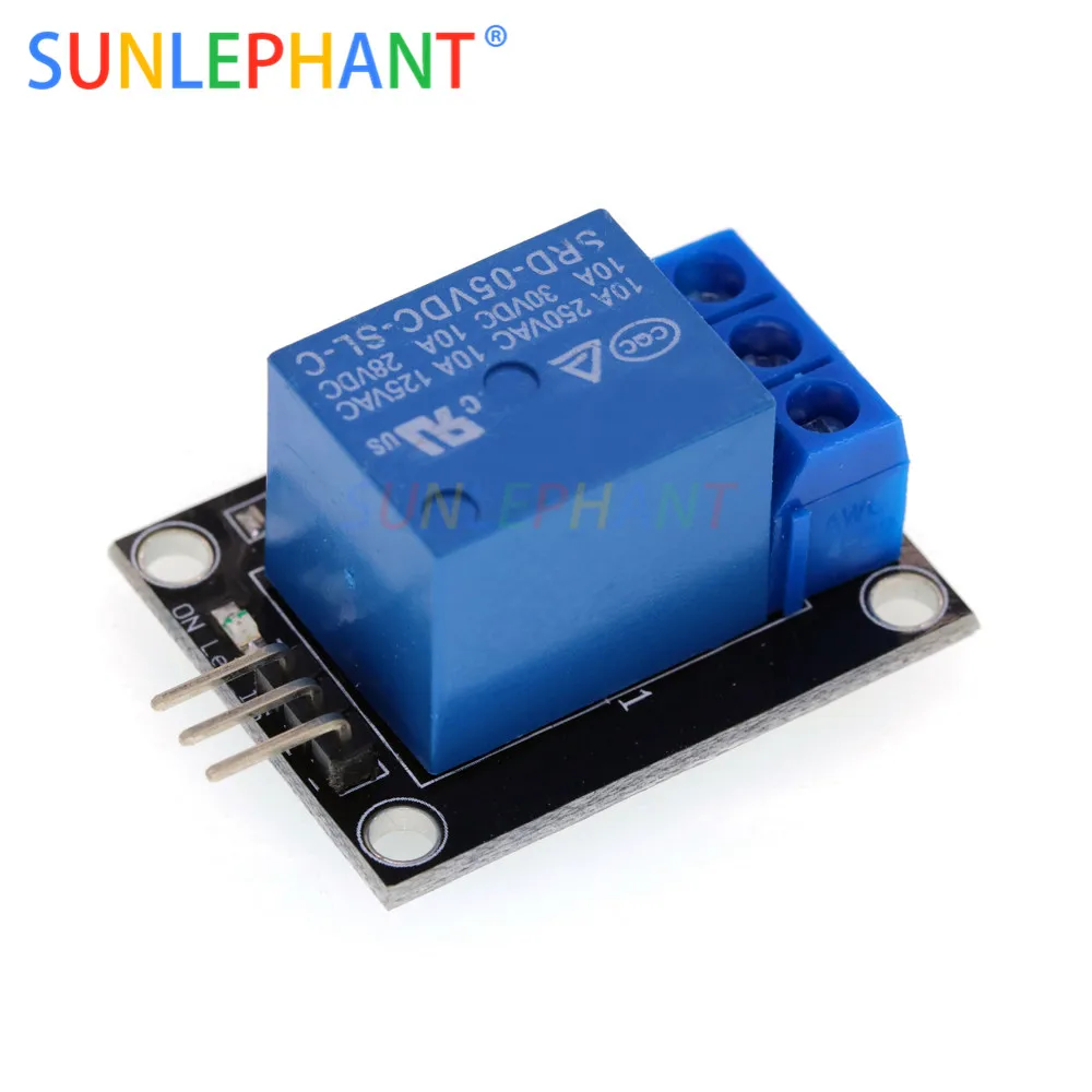 1 шт. KY-019 5 В Один 1-канальный релейный модуль платы щит для PIC AVR DSP ARM реле arduno |