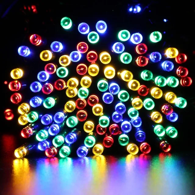 

22M 200 LED 8mode Solar Strip Light Outdoor Lighting Led String Fairy Lights Waterproof For Wedding Christmas Party Garden Light