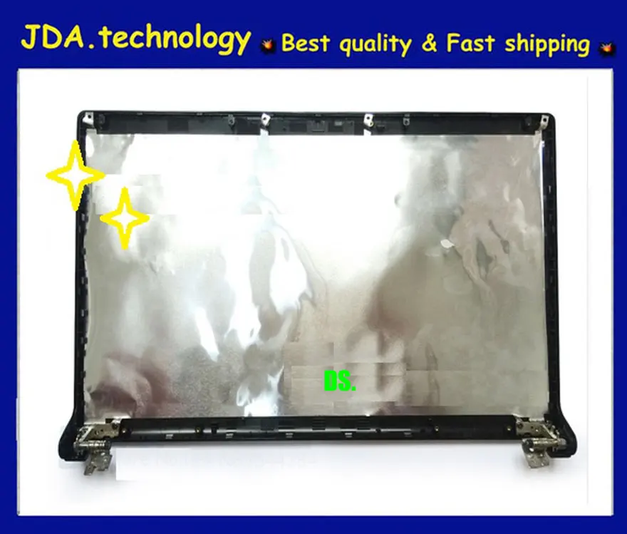 Wellendorff Новая черная ЖК-задняя крышка для Dell Studio 1555 1557 1558 задняя крышка+ набор петель+ Кнопка питания