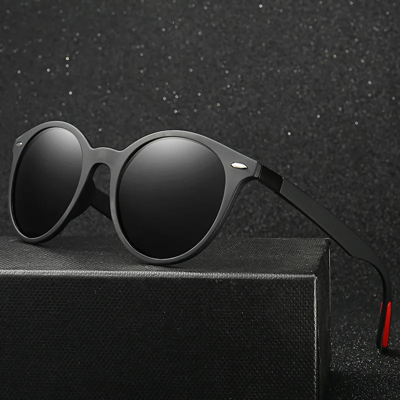 

Brand Design Classic Polarized Sunglasses Men Women Round Driving Sun Glasses Retro Sunglass UV400 Shades Eyewear Oculos de sol