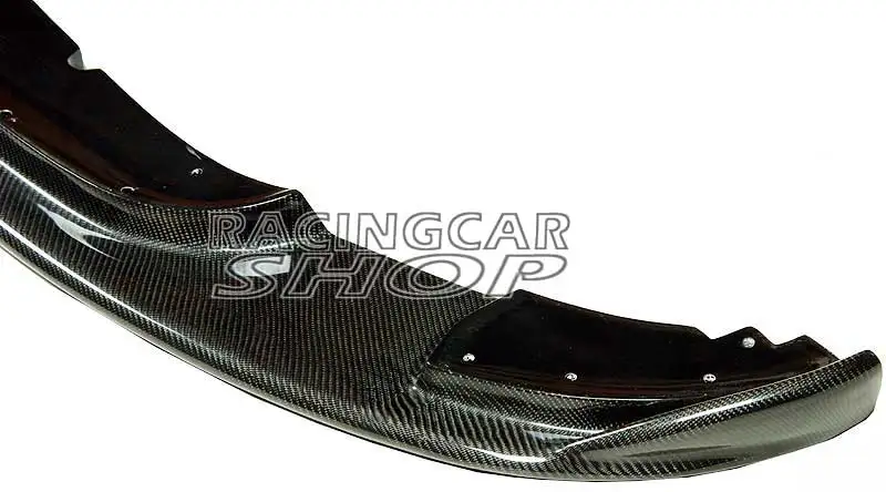 HAM Style Real Carbon Fiber Front Lip Spoiler For BMW E92 3-Series COUPE 2D MTech MSport front bumper 2007-2010