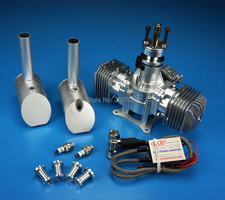 DLE60 60CC газовый двигатель для радиоуправляемого самолета фиксированная модель