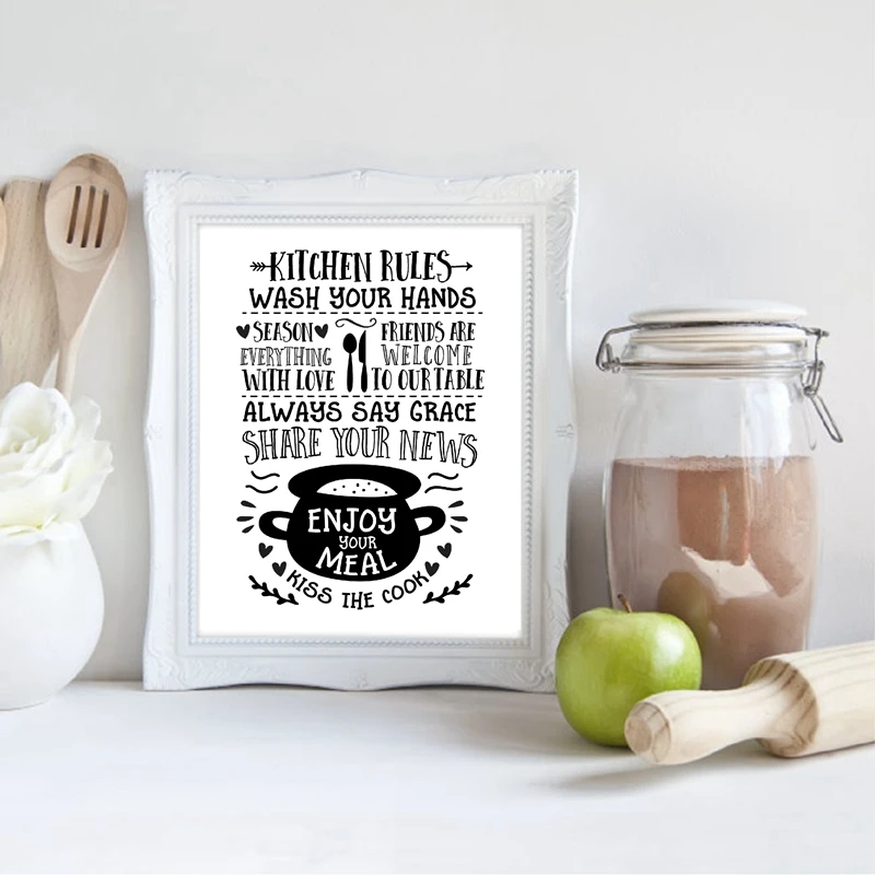 Kitchen Canvas Picture Wall Decor