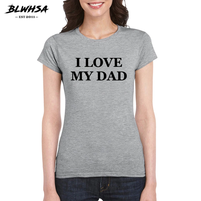 WT001804604 I LOVE MY DAD Gray Logo