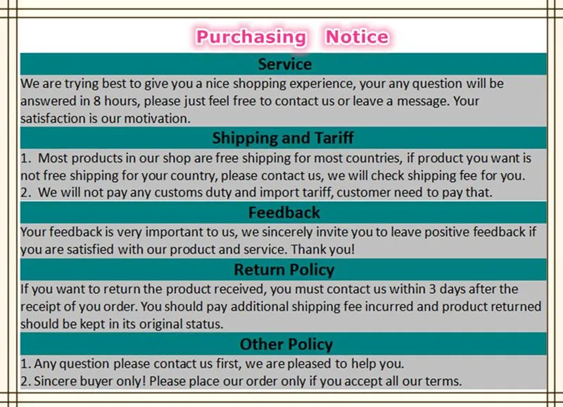 shipping