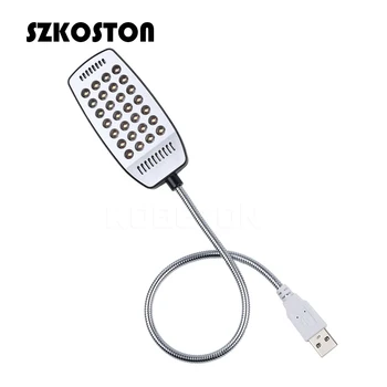 

SZKOSTON Mini 28 LED USB Light Computer Lamp Flexible Bright Reading Lamp For Notebook Computer PC for students worker