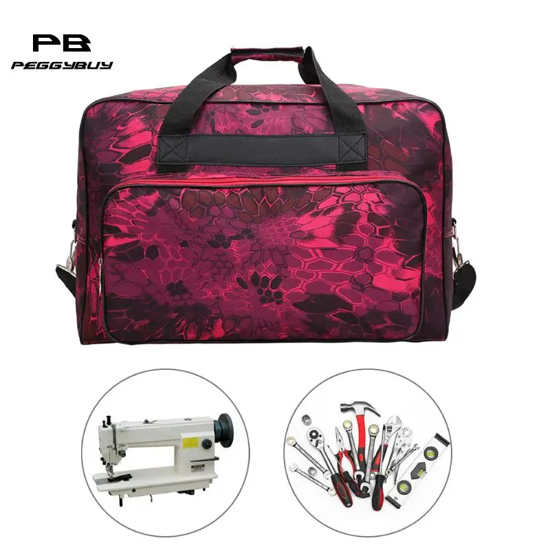 

Men/Women Nylon Universal Sewing Machine Tote Bag Big Capacity Carrying Storage Cover Case Handbag High Quality Travel Handbag