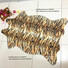 3 шт. ТИГРА КОВЕР кожи печатных Ковры 110x75 см из искусственной кожи ковер Leopard Panda Жираф Олень Лев коврик искусственная кожа Мат