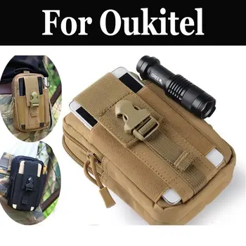 

Outdoor Tactical Holster Military Hip Waist Belt Bag Wallet For Oukitel K5000 Mix 2 K8000 C9 C11 Pro U18 K6 K10 K6000 Premium
