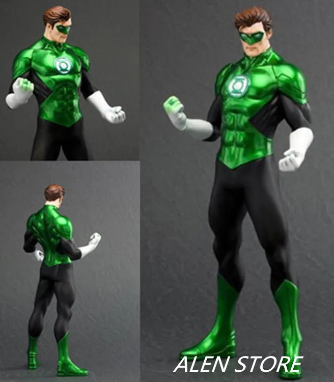 

ALEN Green Lantern Figure Justice League ARTFX+ Statue X MEN Weapon X Iron Man Alan Scott Action Figure Model Collection Toy