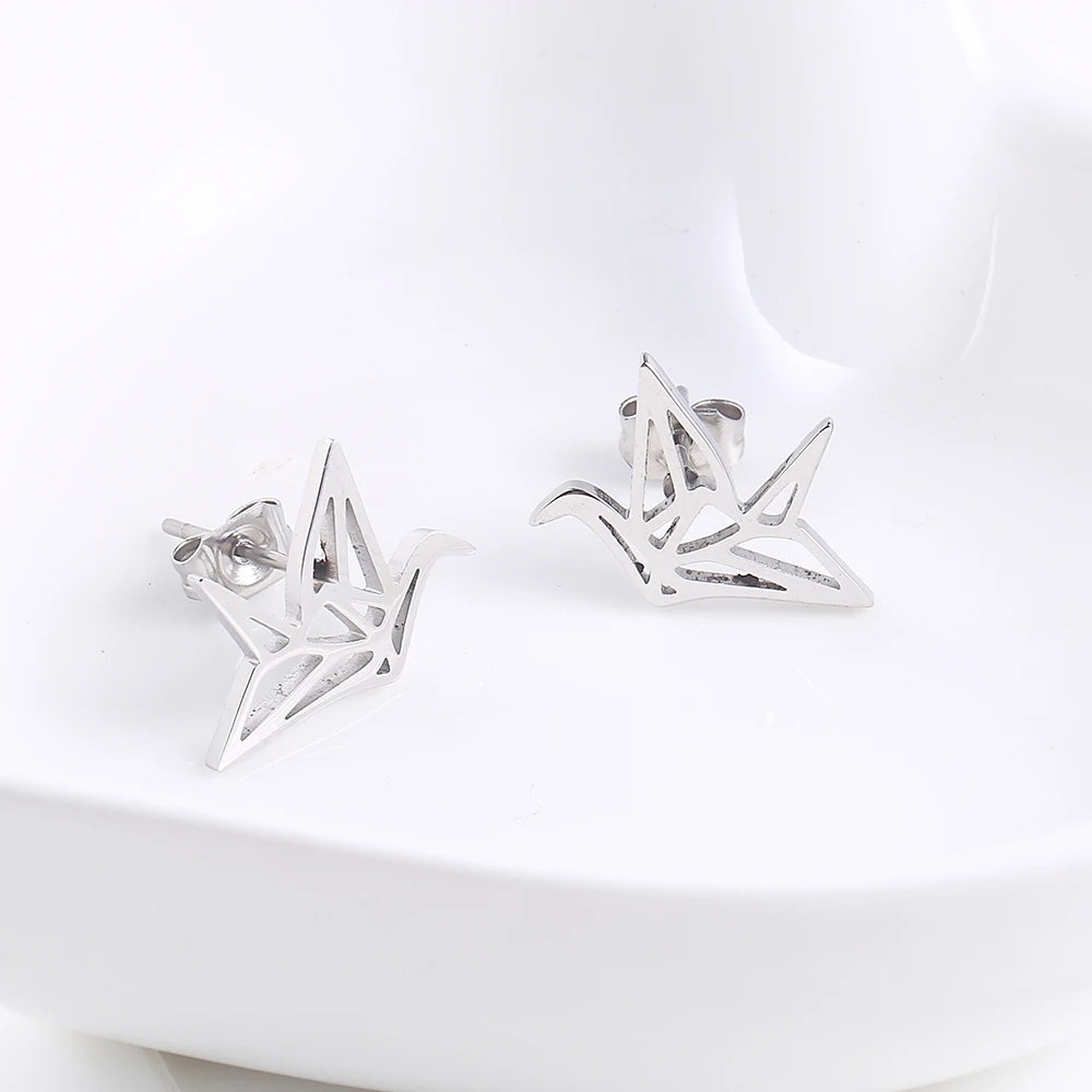 

Feelke Papercranes Earings For Girls For Women Earrings Christmas Valentine Holiday Gift