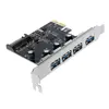 Tarjeta adaptadora PCI-E PCI Express a USB 3,0 vía Chip SATA, 4 puertos, para Windows XP/2003/Vista/Win7/Win8/W ► Foto 3/6