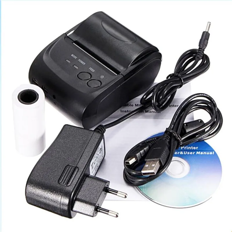 

Carprie New USB Mini 58mm Bluetooth Wireless Mobile POS 5802 Thermal Receipt Printer 17Sep01 Dropshipping