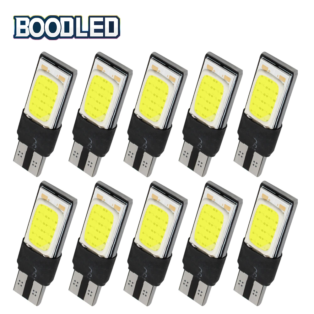 

10X T10 W5W 24COB LED Light Super White t10 car led Strobe flash flashing lamp 194 W5W T10 cob LED lights auto led